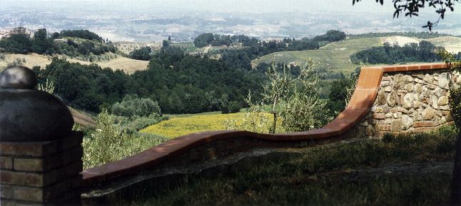 Landschaft bei Montaione